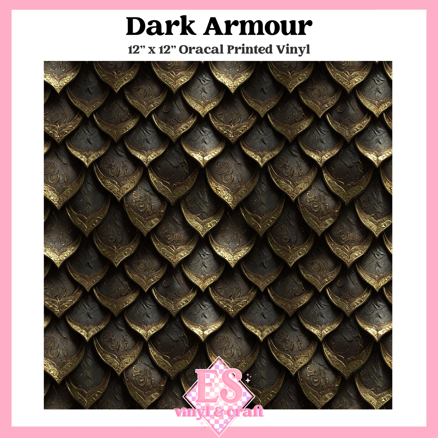 Obsidian & Ember Scale Collection - 12" x 12" Sheet (14 Different Designs) image 12