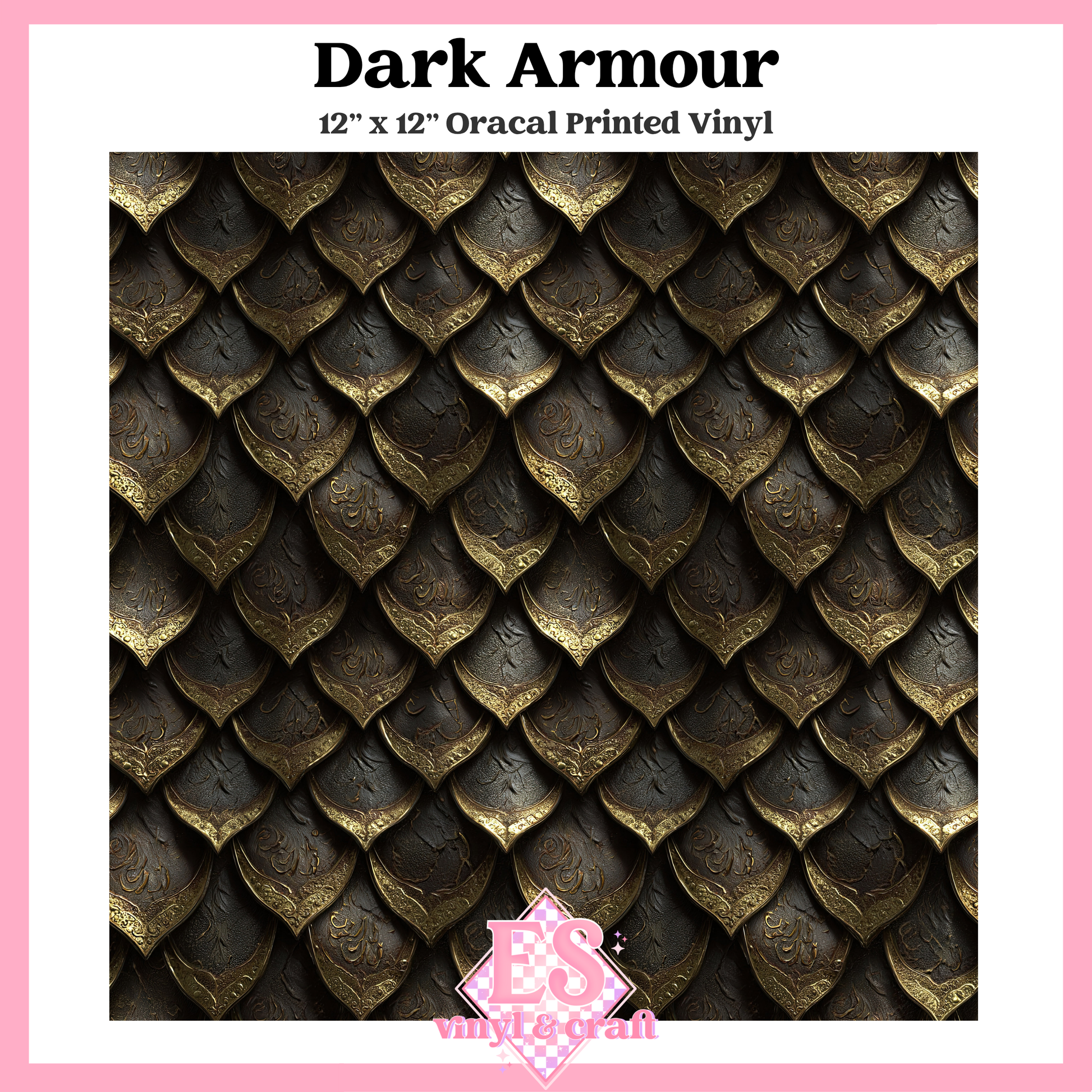 Obsidian & Ember Scale Collection - 12" x 12" Sheet (14 Different Designs) image 12