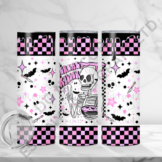 Cereal Killer - Full 20oz Tumbler Sublimation Ready Print image 0