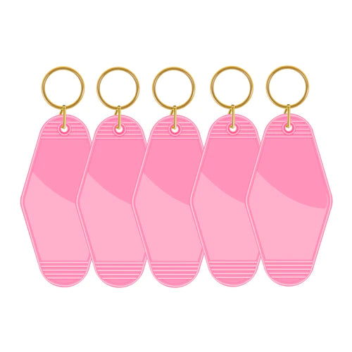 Barbie Pink - Teckwrap Motel Keychain Blank image 0