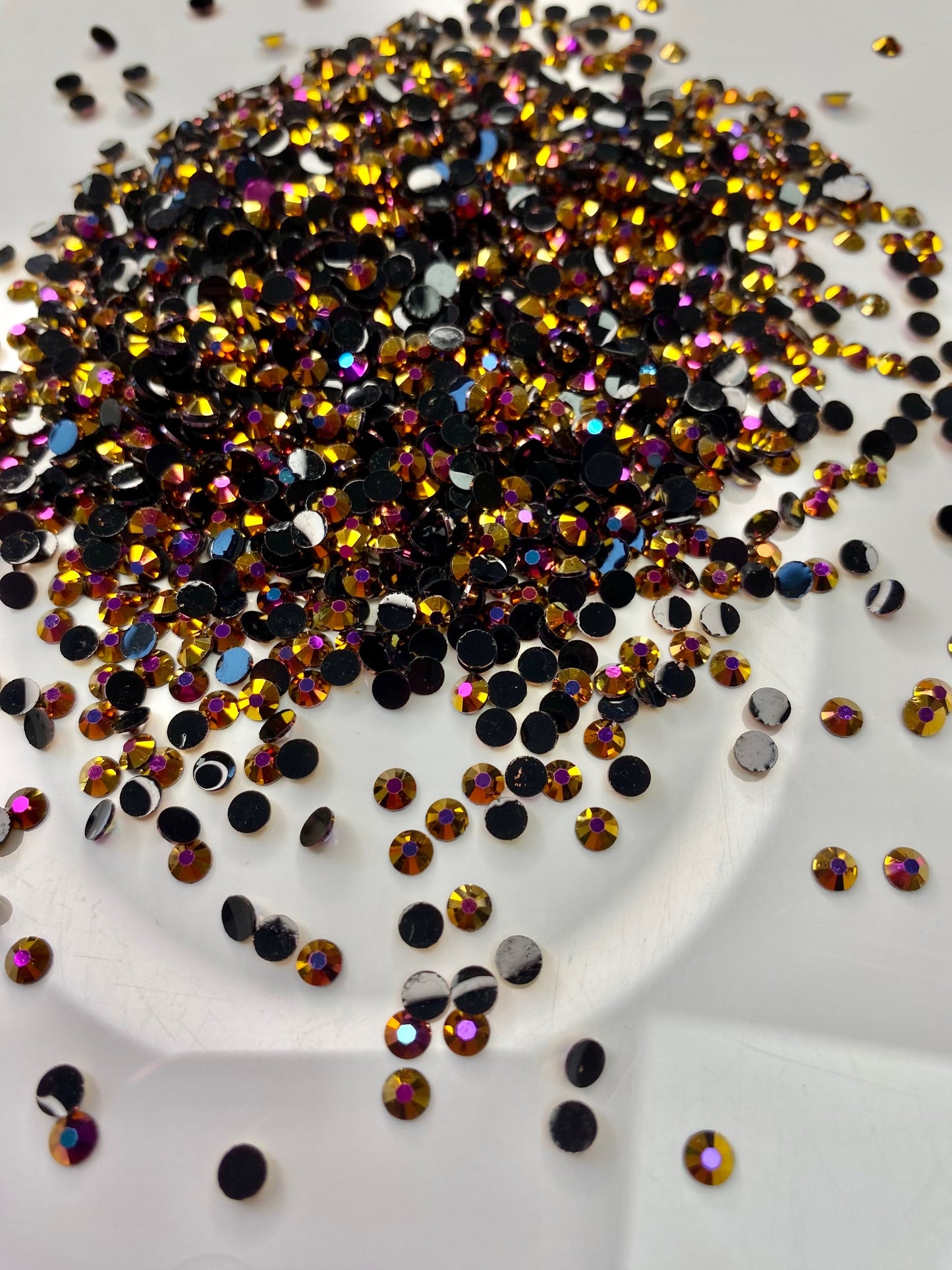 Mystical Amber - AB Resin Rhinestones (4mm & 5mm) image 2