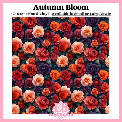 Autumn Bloom - Small or Large Scale Options - 12" x 12" Sheet image 1