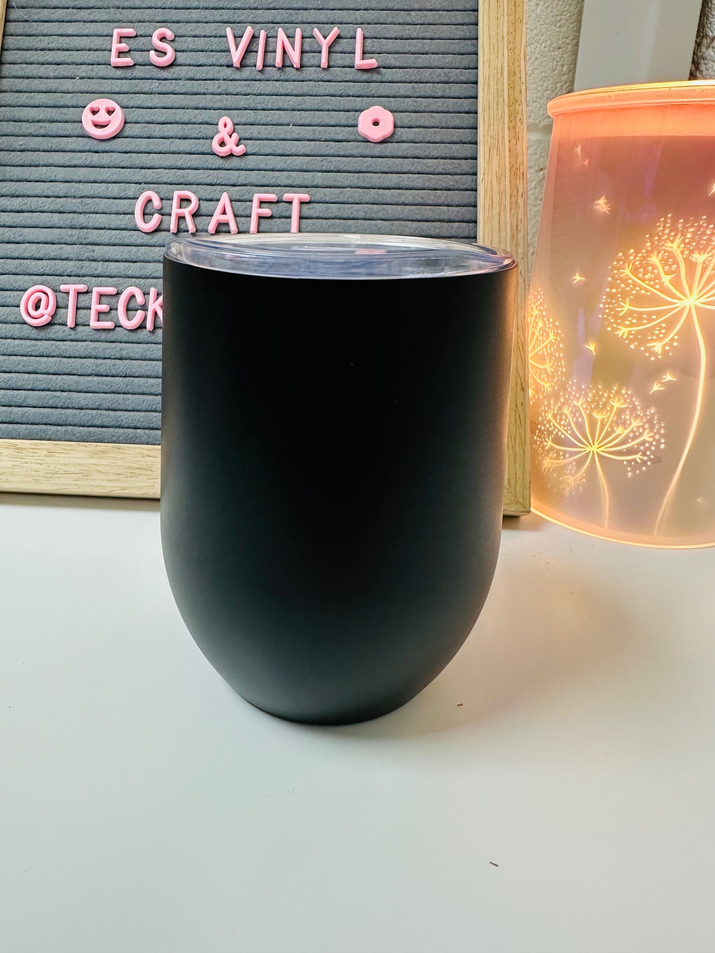 12oz Double Wall Wine Stainless Steel Egg Shape Tumbler image 2