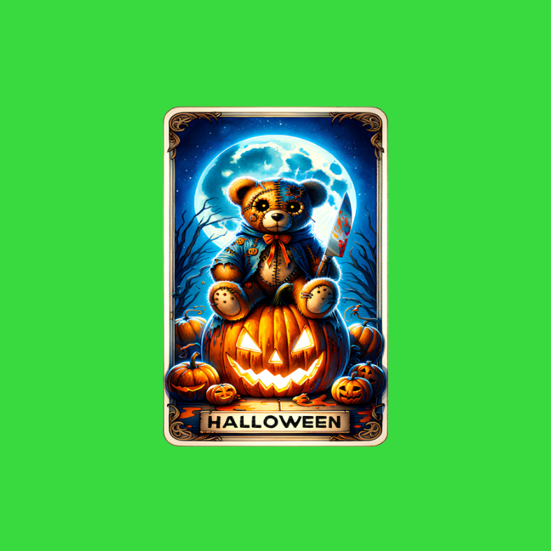 Halloween Tarot Card Decals - Teckwrap Glow in the Dark Section 1 image 5