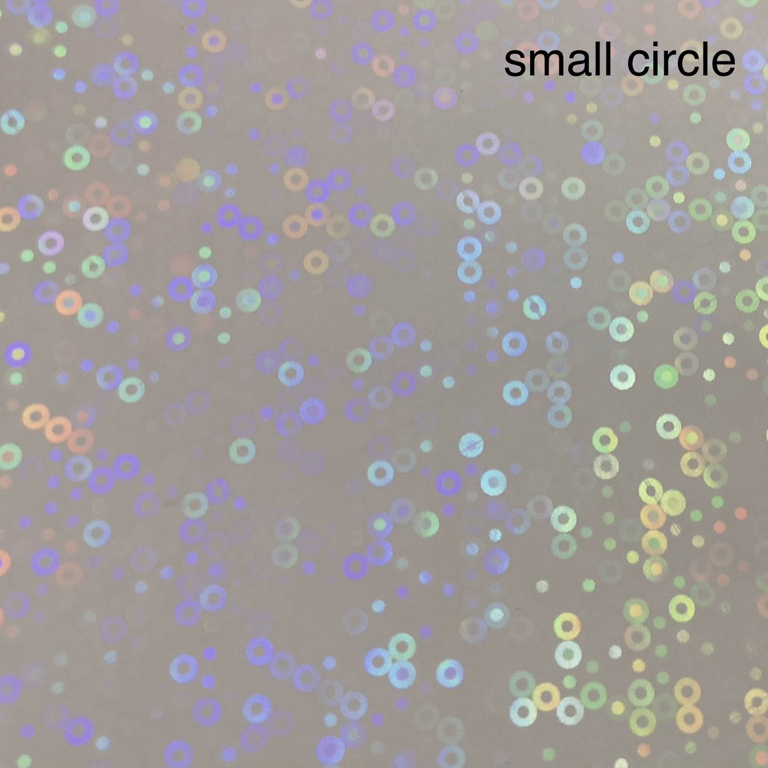 Holographic Overlay Transparent Vinyl Self Adhesive image 8