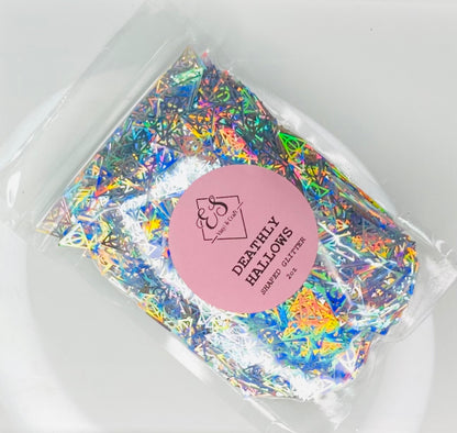Deathly Hallows - Glitter Shapes Chunky Glitter image 1
