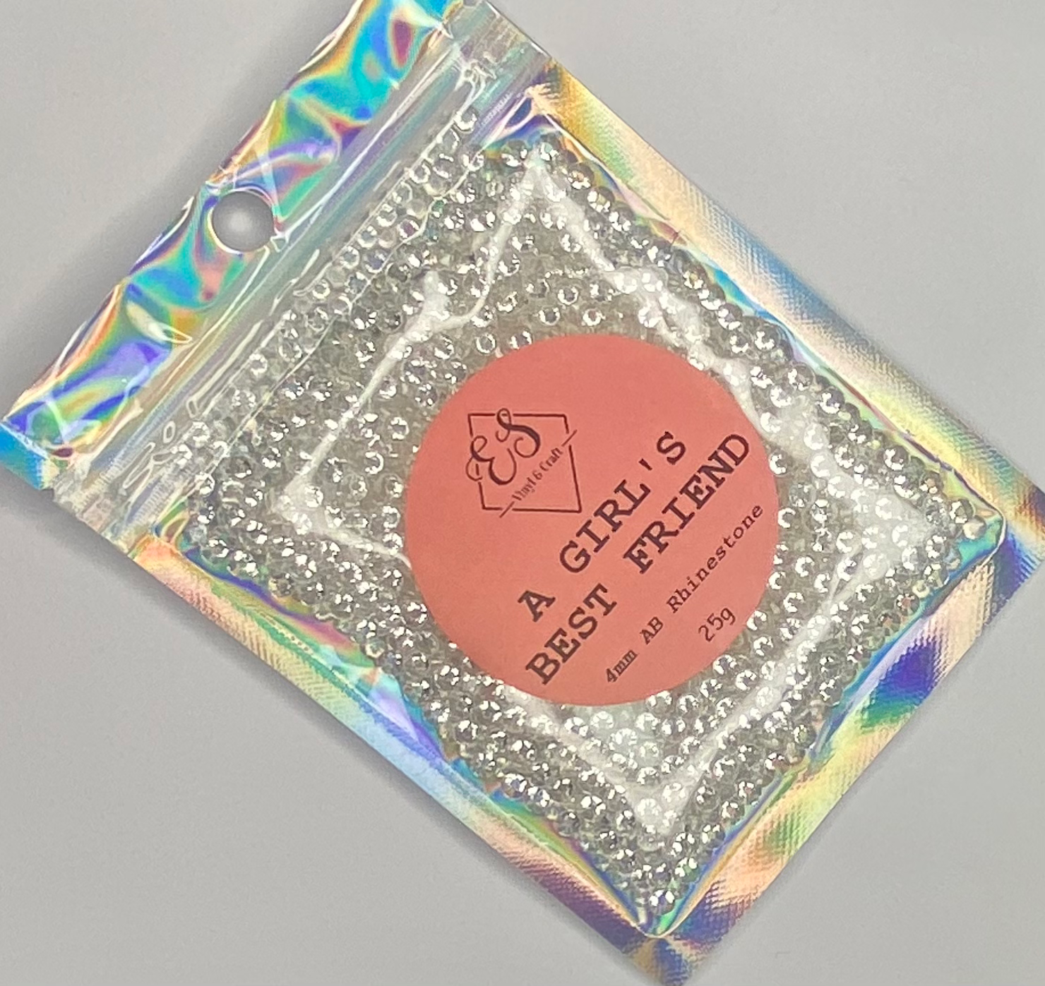 A Girls Best Friend - Transparent Resin Rhinestones (3mm, 4mm & 5mm) image 1