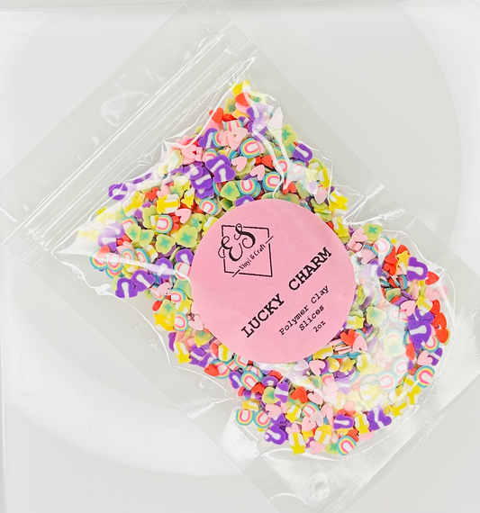 Lucky Charm - Polymer Clay Slices image 0