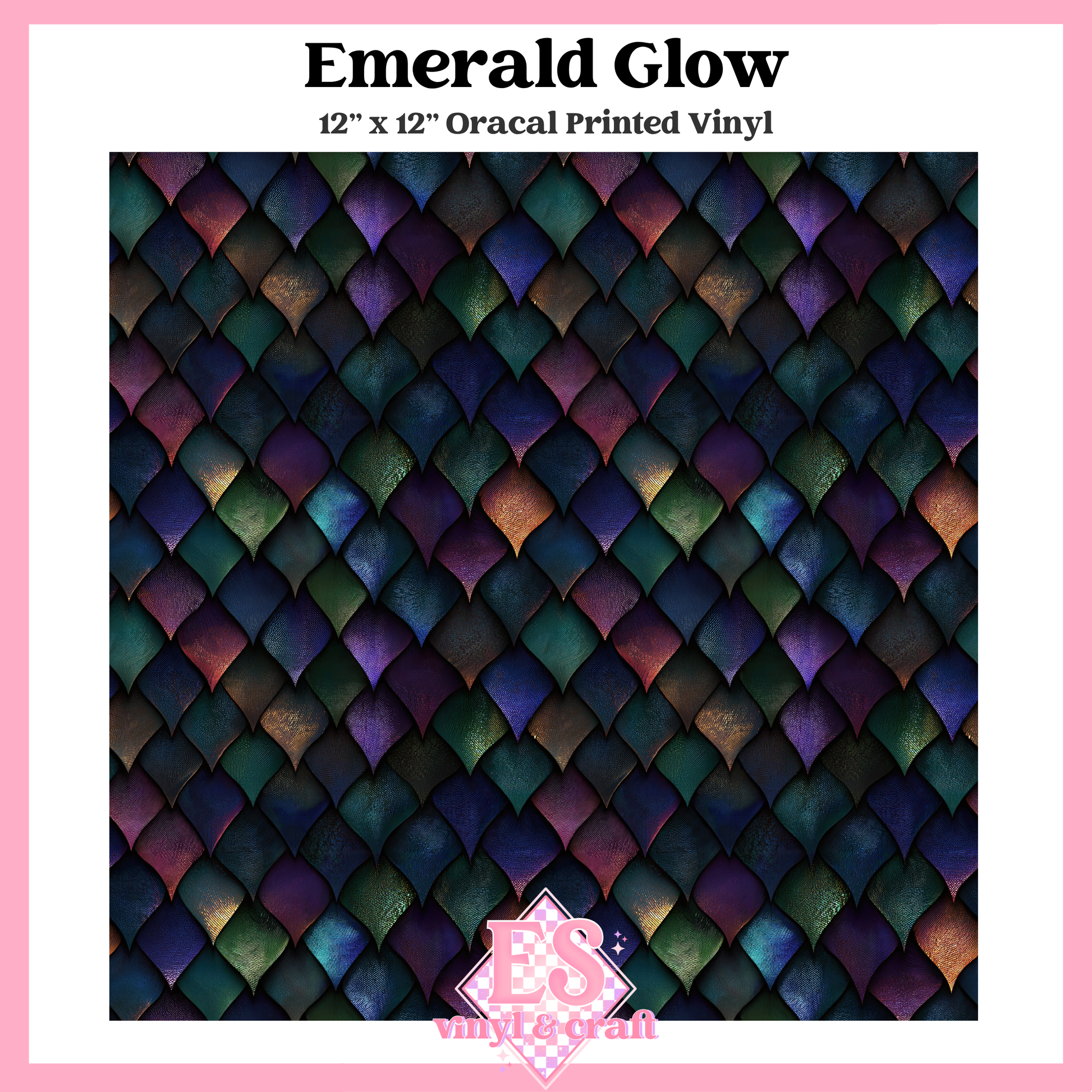 Obsidian & Ember Scale Collection - 12" x 12" Sheet (14 Different Designs) image 5