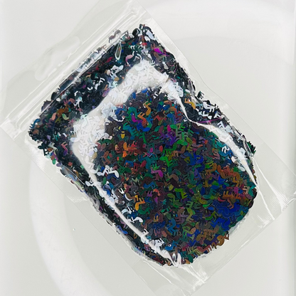 Musical Notes - Glitter Shapes Chunky Glitter Mix image 1
