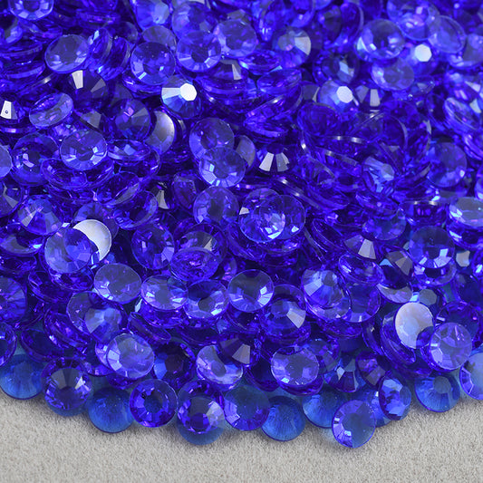Sapphire - Transparent Resin Rhinestones (3mm, 4mm & 5mm) image 0