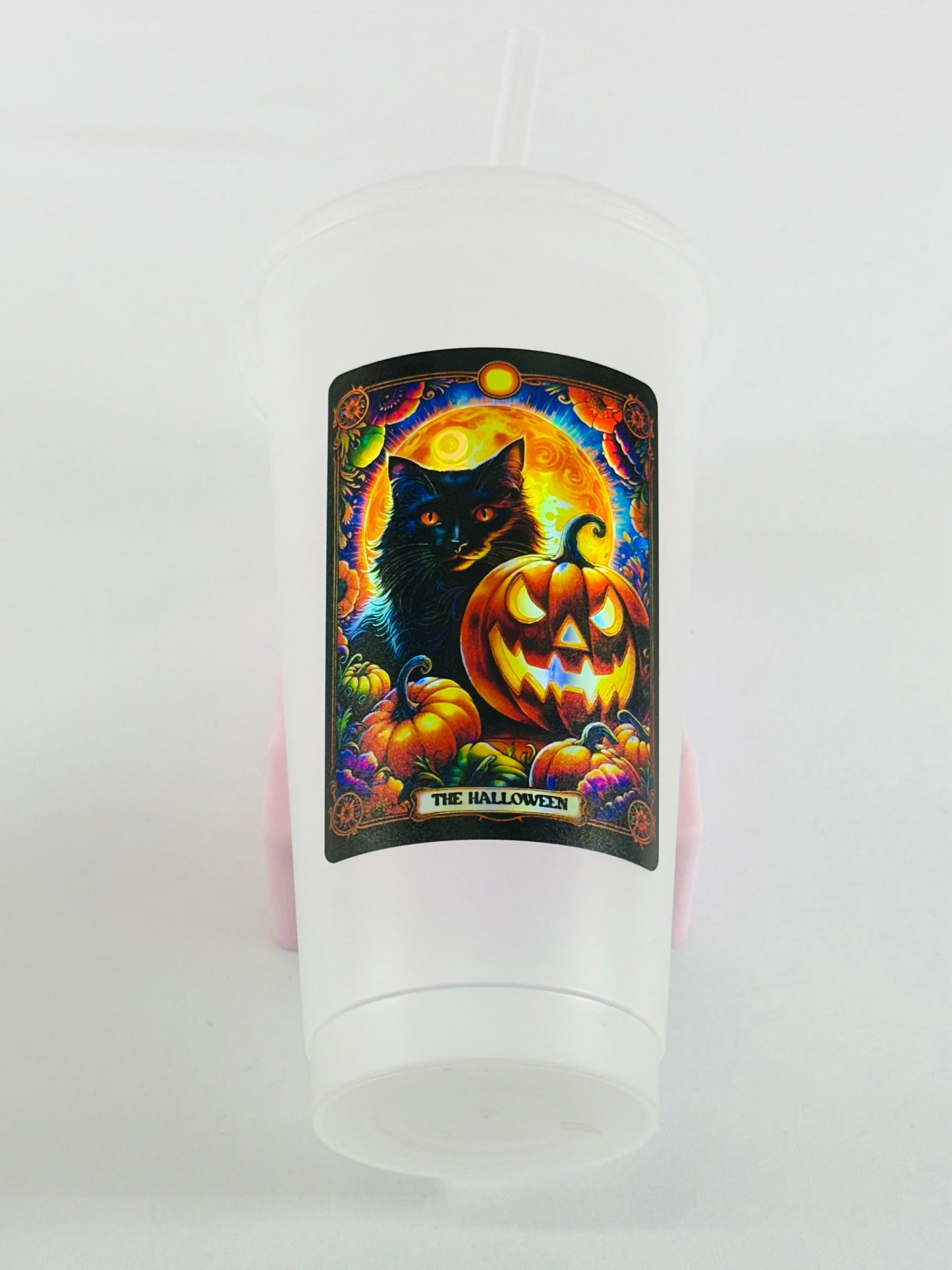 Halloween Tarot Card Decals - Holographic Rainbow Silver Section 2 image 1