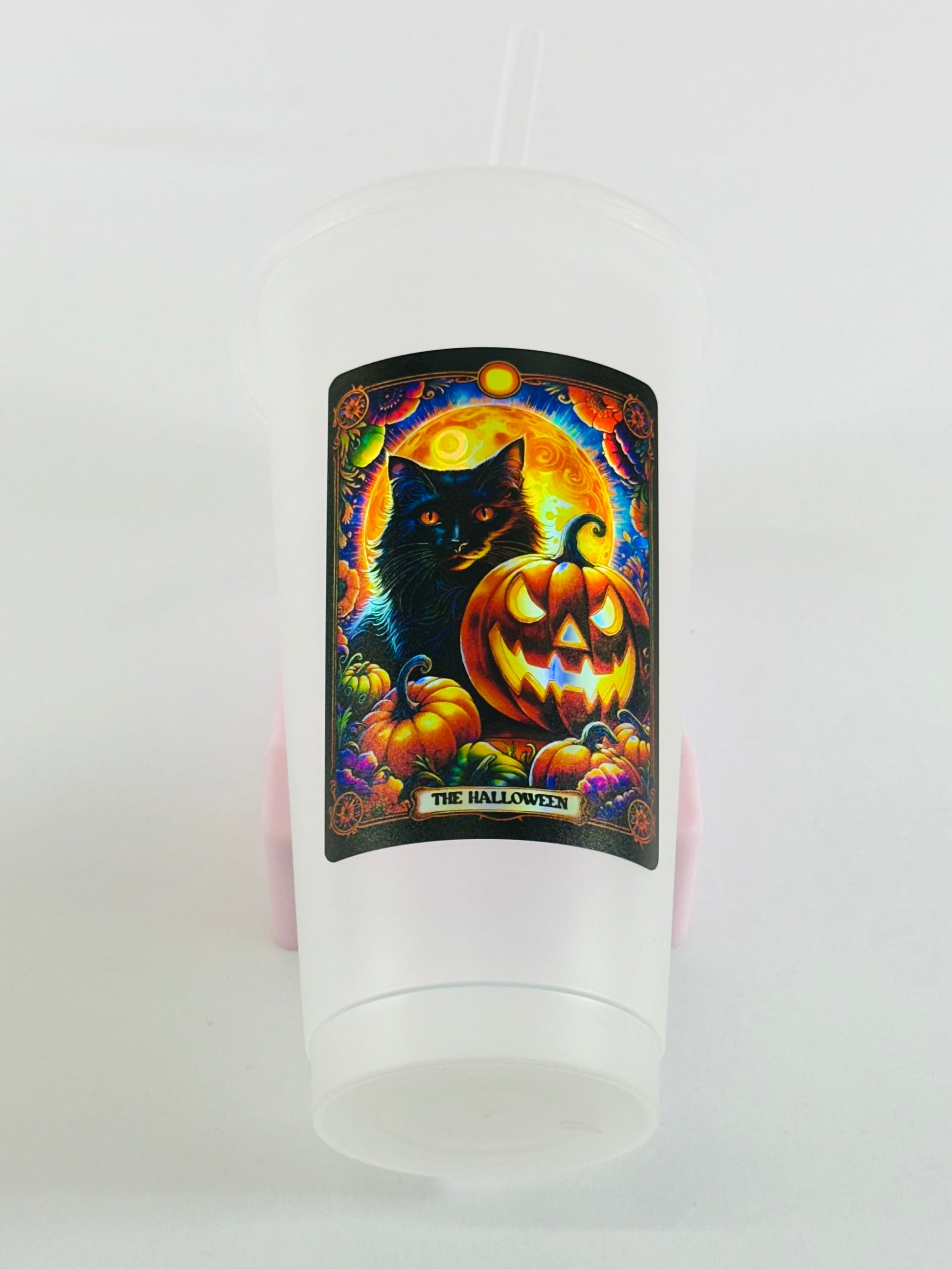 Halloween Tarot Card Decals - Holographic Rainbow Silver Section 2 image 1