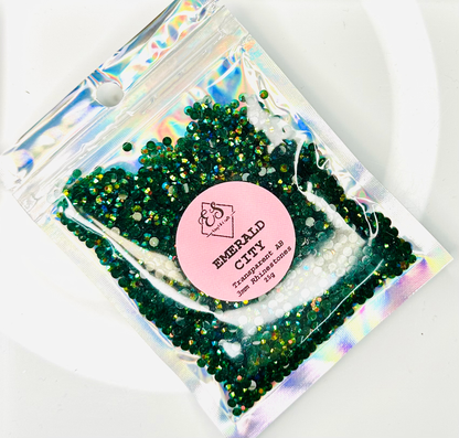 Emerald City - Transparent AB Resin Rhinestones (3mm, 4mm &amp; 5mm) image 2