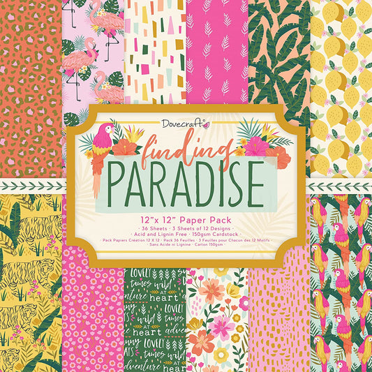 Dovecraft - Finding Paradise 12" x 12" Paper Pad image 0