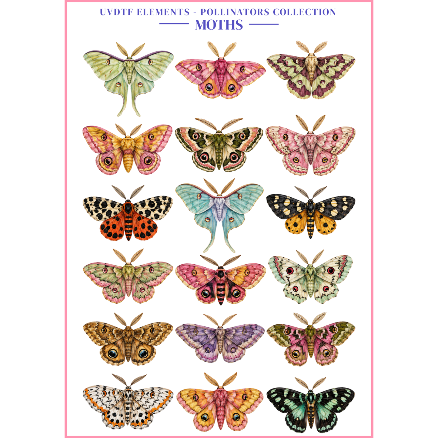 UVDTF Elements - The Pollinators