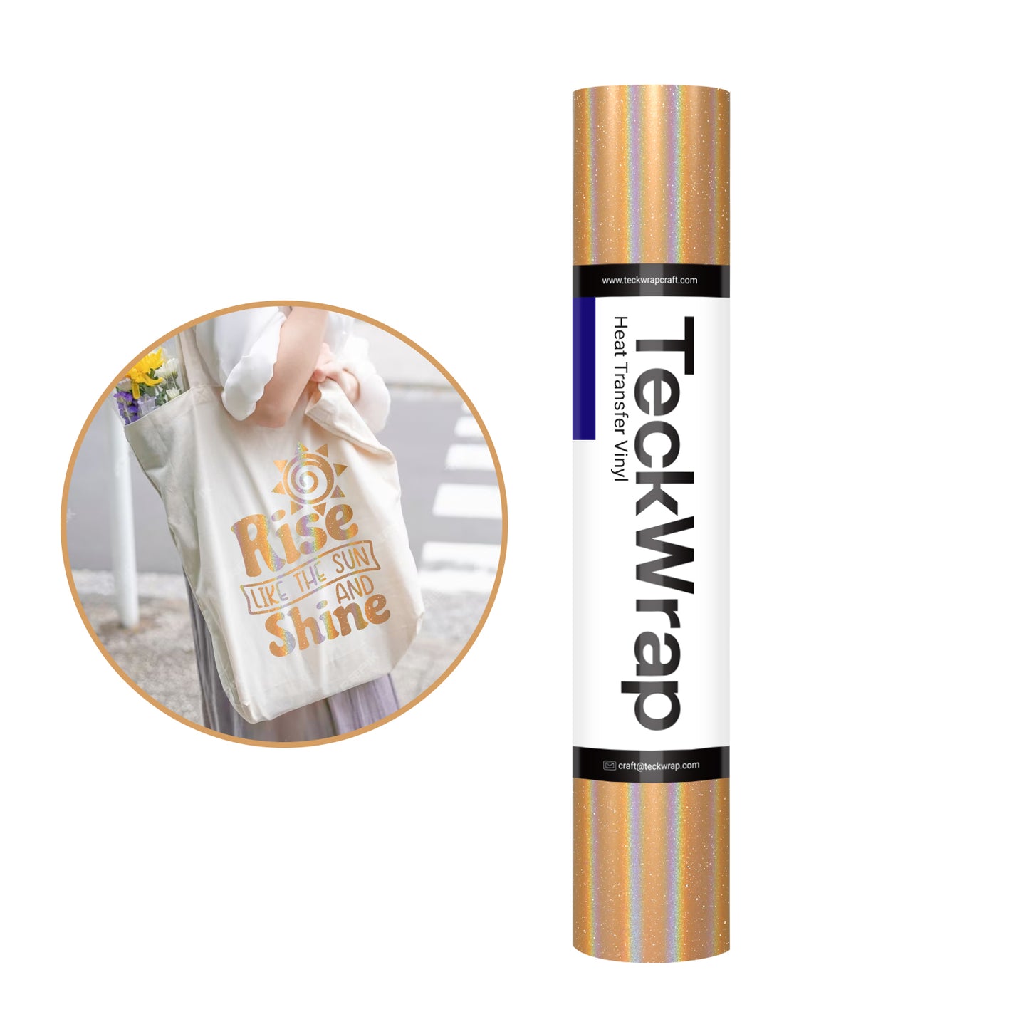Teckwrap Holographic Shimmer Heat Transfer Vinyl