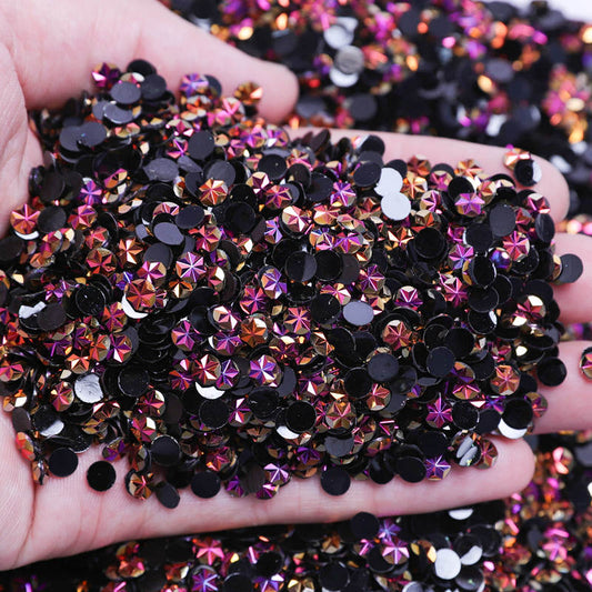 Summer Sunset AB Jelly Flower Rhinestones image 0
