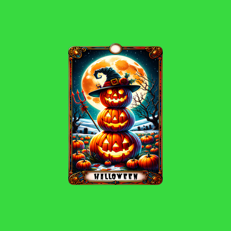 Halloween Tarot Card Decals - Teckwrap Glow in the Dark Section 2 image 4