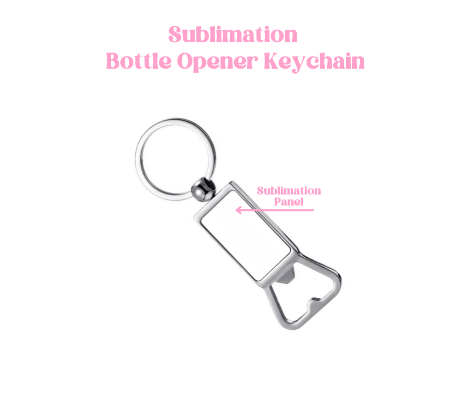 Bottle Opener Sublimation Keychain image 0