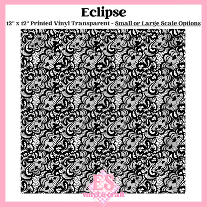 Eclipse Transparent - Small or Large Scale Options - 12" x 12" Sheet image 0