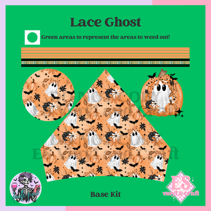 Lace Ghost - 24oz Snowglobe Wrapper Kit image 4