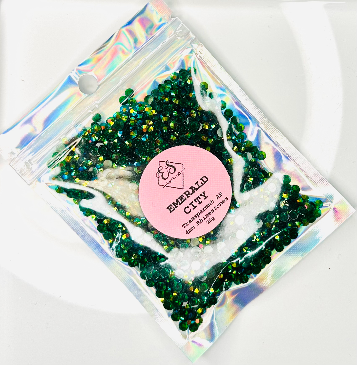 Emerald City - Transparent AB Resin Rhinestones (3mm, 4mm &amp; 5mm) image 1