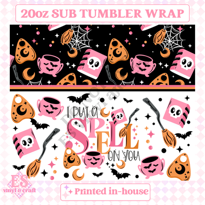 Put a Spell on You - Full 20oz Tumbler Sublimation Print image 1