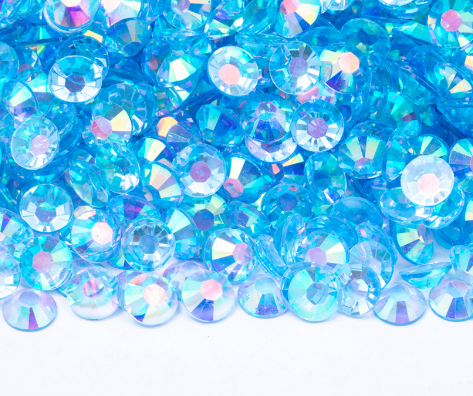 Topaz - Transparent AB Resin Rhinestones (3mm, 4mm & 5mm) image 0