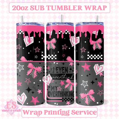 Onerthinking - Full 20oz Tumbler Sublimation Print image 0