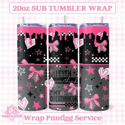 Onerthinking - Full 20oz Tumbler Sublimation Print image 0