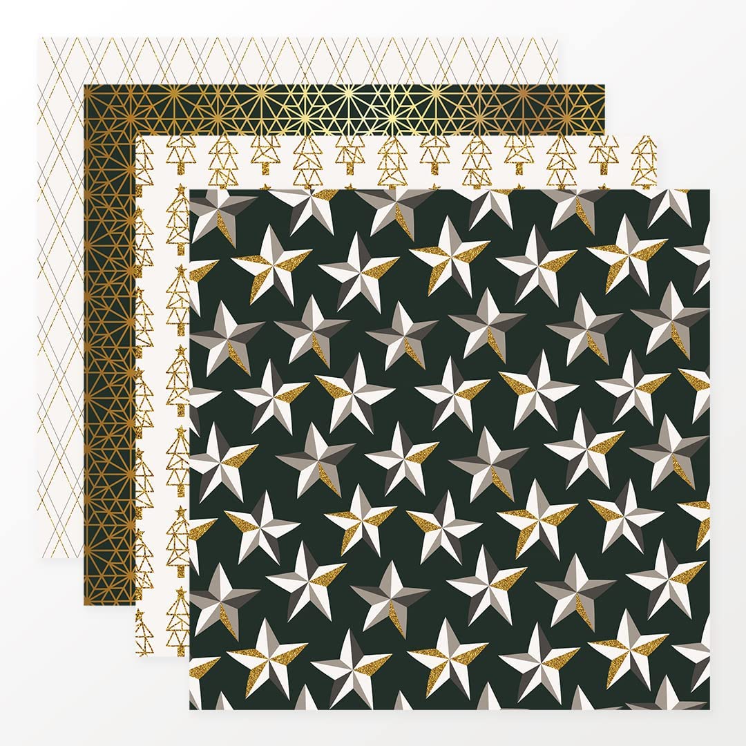 Paper Addict - Festival Luxe 12" x 12" Paper Pad image 3