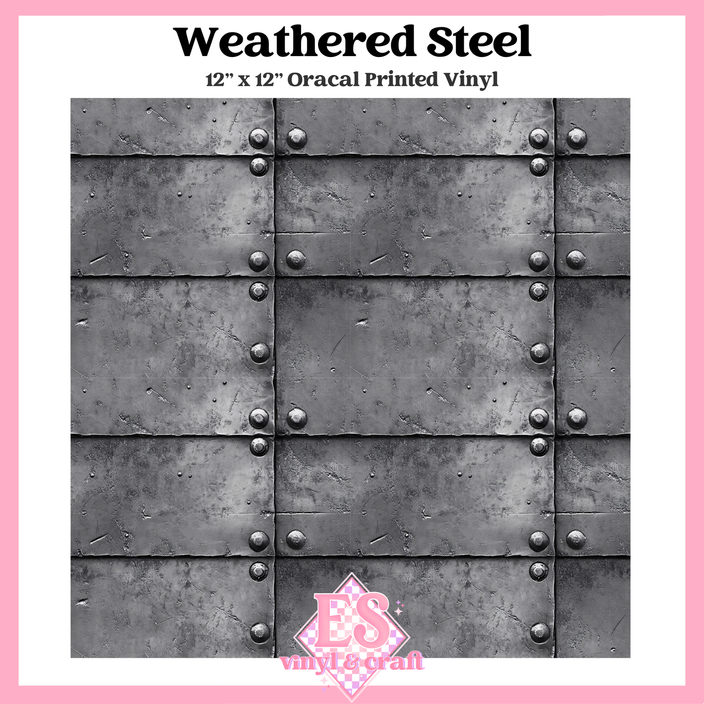 Forged Steel Collection - 12" x 12" Sheet (10 Different Designs) image 8