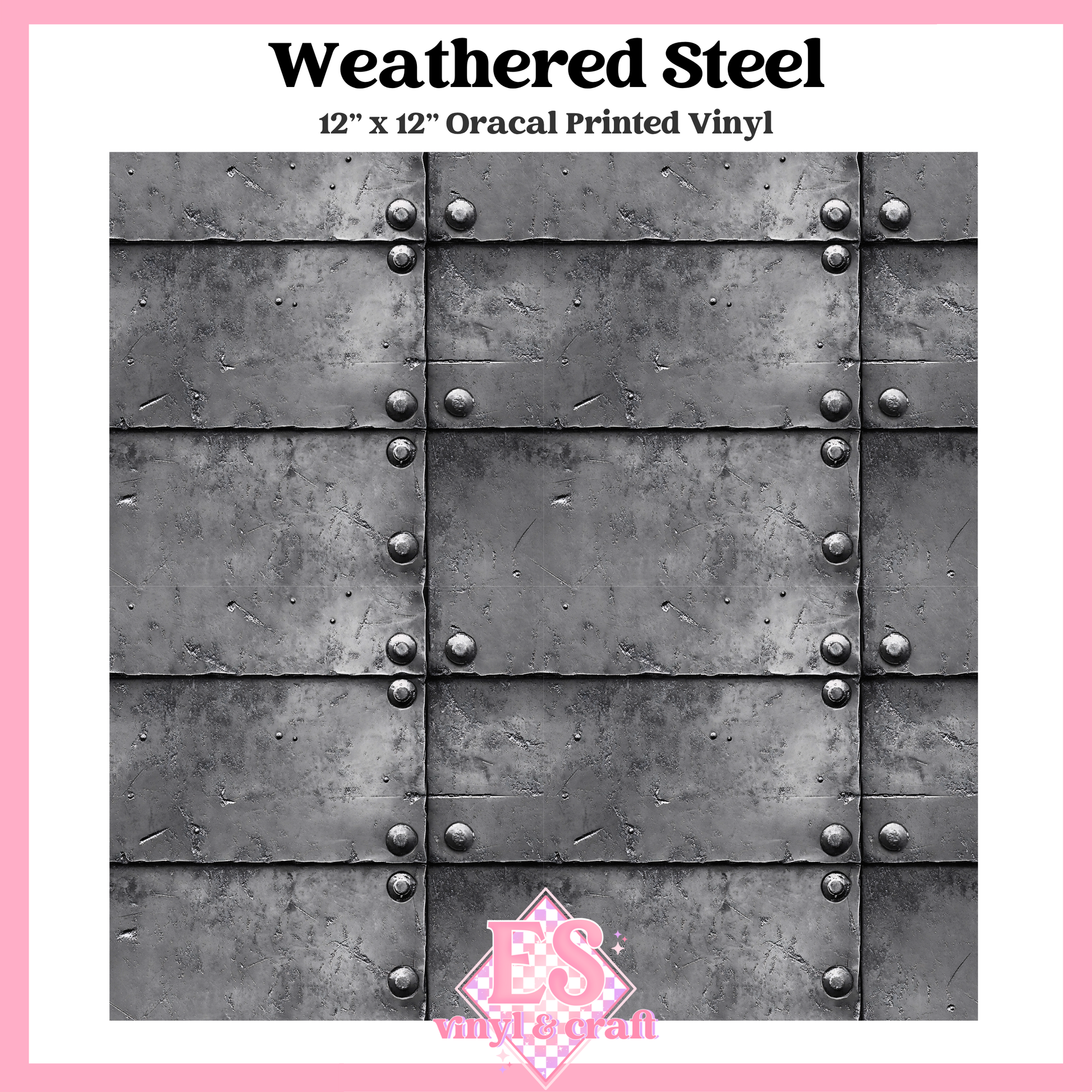 Forged Steel Collection - 12" x 12" Sheet (10 Different Designs) image 8