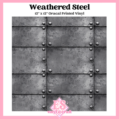 Forged Steel Collection - 12" x 12" Sheet (10 Different Designs) image 8
