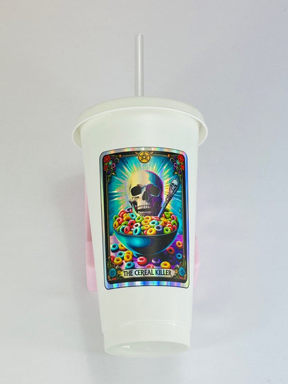 Tarot Card Decals - Teckwrap Holographic Rainbow Silver - Section 1 image 1