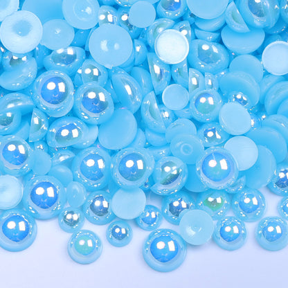 Sky Blue  - Pearl Mix 6mm, 8mm & 10mm image 0