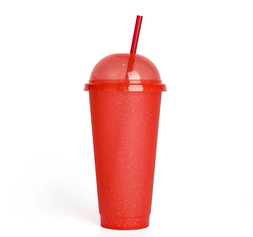 Glitter Dome 24oz Cold Cups image 2