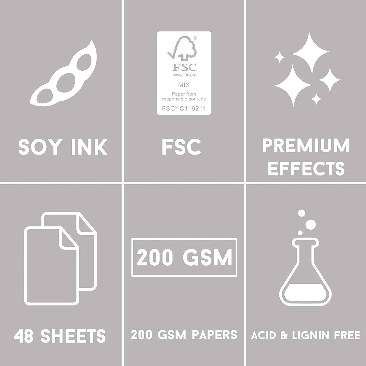 First Edition - Cardstock - Grand Plans 12" x 12" Paper Pad image 3