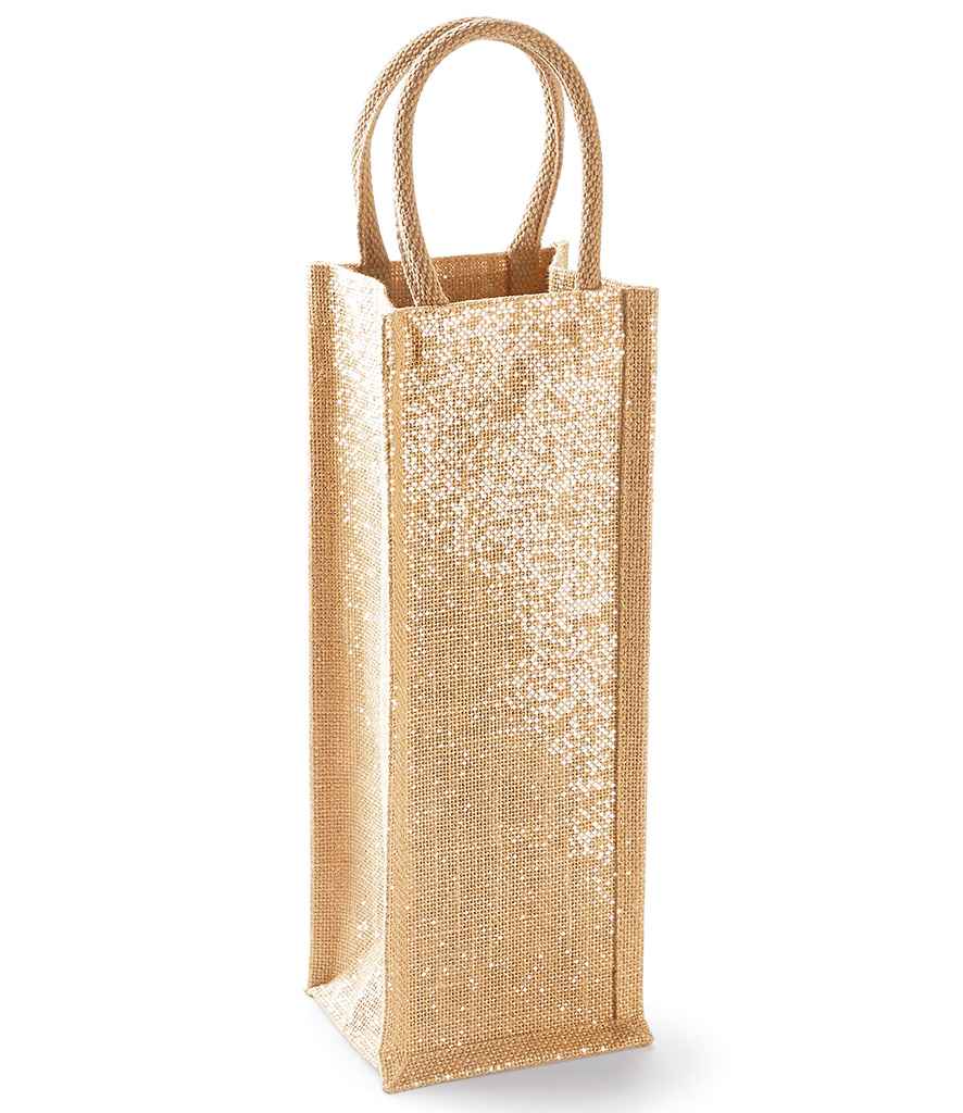 Jute Bag - Westford Mill Shimmer Bottle Jute Bag image 0