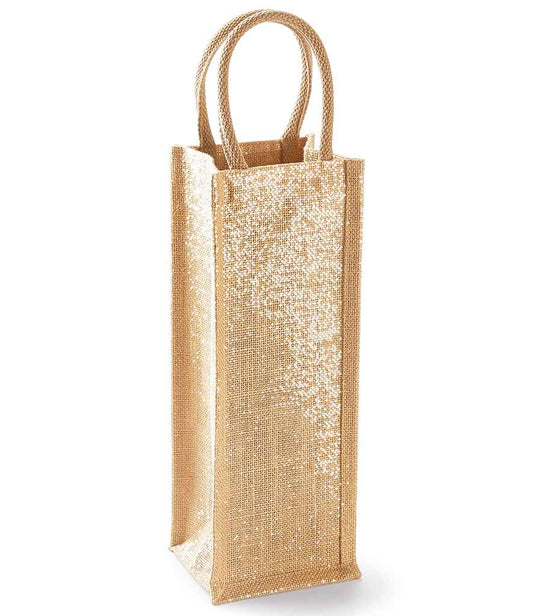 Jute Bag - Westford Mill Shimmer Bottle Jute Bag image 0