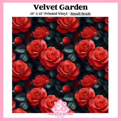 Velvet Garden - Small or Large Scale Options - 12" x 12" Sheet image 1