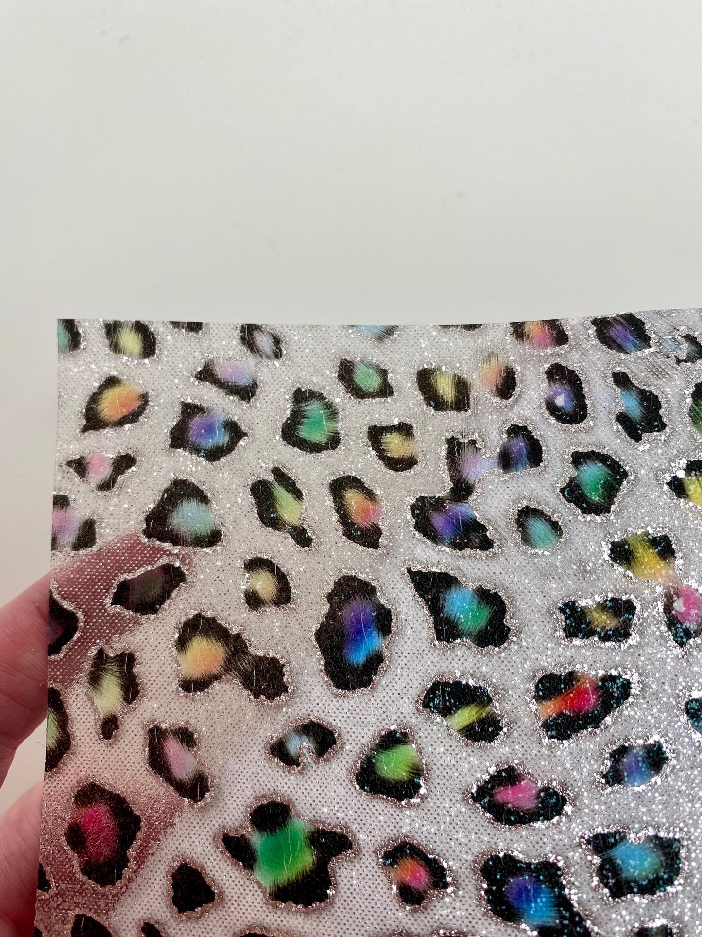 Magnificent Rainbow Leopard -  Superior 9805 Jewel Snake Self Adhesive Vinyl image 3