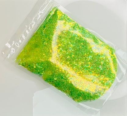 Viridis - High Sparkle Chunky Shaped Glitter Mix image 1