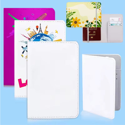 White Sublimation Passport Cover image 0