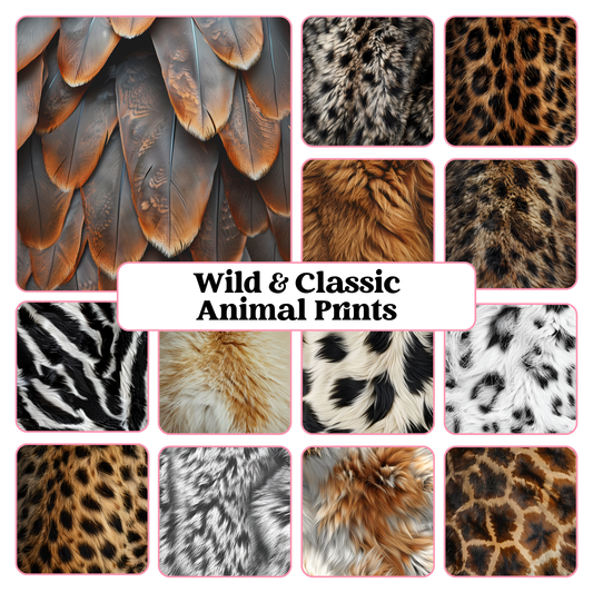 Untamed Luxe Collection - A4 Sheet (13 Different Designs) image 0