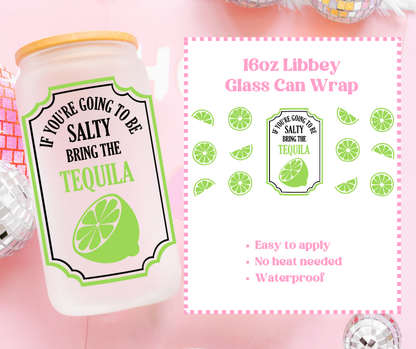 Cocktail 16oz Beer Can / Libbey UV-DTF Transfer image 9