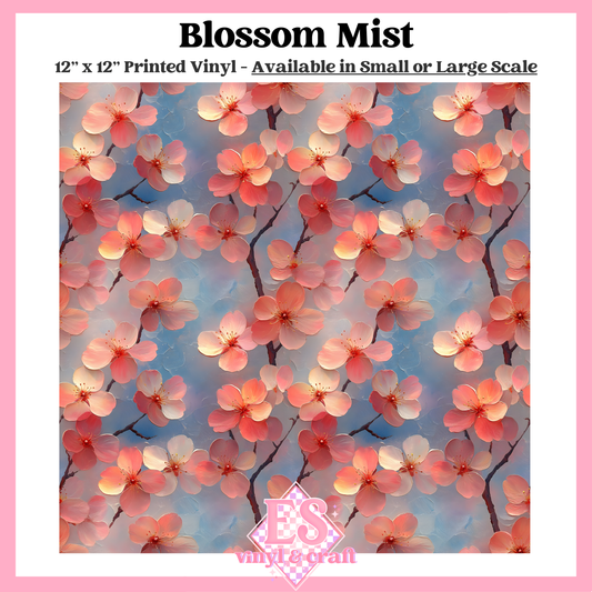 Blossom Mist - Small or Large Scale Options - 12" x 12" Sheet image 0
