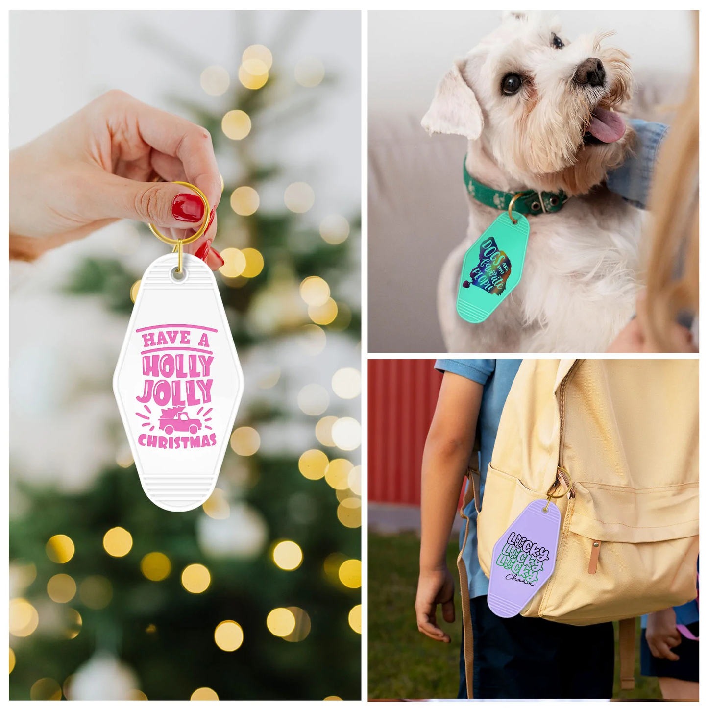 Barbie Pink - Teckwrap Motel Keychain Blank image 1