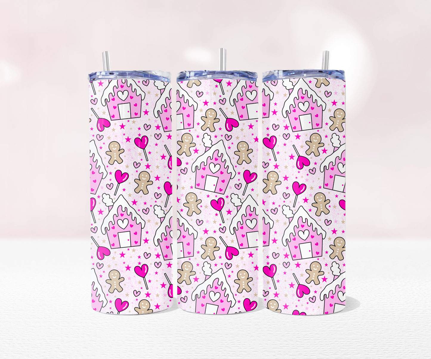 Gingerbread Seamless - Pre Printed Sublimation 11oz or 20oz Wrap image 2